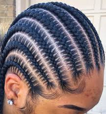 Cornrow braided hairstyles require a unique ability to braid hair close to the scalp to create cool designs and beautiful styles. Natural Hair Braids