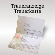 Ändere oben links die firmendaten. Trauerdrucksachen Trauerkarten Danksagungen Bestellen Mit Umfangreicher Texthilfe