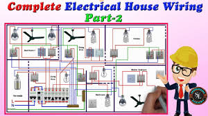In your home—in everyone's homes, in fact—the seat of electrical power takes an unassuming form. Complete Electrical House Wiring Single Phase Full House Wiring Diagram Part 1 Youtube