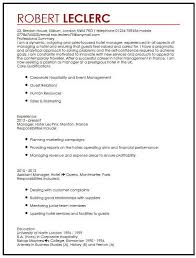 Cv sample (hotel & hospitality). Two Page Cv Format Myperfectcv
