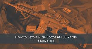 Once you are zeroed at 100 learning to zero your scope and use its features will lead to many happy days at the range and hits on targets you may not have thought possible. How To Zero A Rifle Scope At 100 Yards 5 Easy Steps 2021