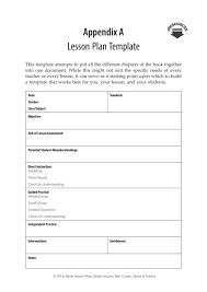 Here are the best lesson plan templates to meet every need and exceed every expectation that you may have. 44 Free Lesson Plan Templates Common Core Preschool Weekly