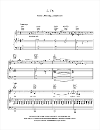 Back | video and audio performances by our users (0). Andrea Bocelli A Te Sheet Music Pdf Notes Chords Classical Score Piano Vocal Guitar Right Hand Melody Download Printable Sku 106632