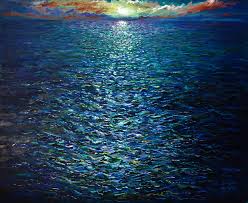 39 ocean sunset paintings ranked in order of popularity and relevancy. Deep Ocean Sunset Oil Painting By Gil Garcia Absolutearts Com