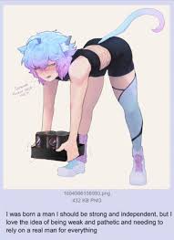 Rule 34 Dev - 1boy blue_hair bulge crossdressing crossdressing_(mtf)  english_text gris_swimsuit highres indie_virtual_youtuber linechu  looking_at_viewer male_focus medium_hair original see-through_clothes  sky_guy_art smug solo trap virtual_youtuber|6979978
