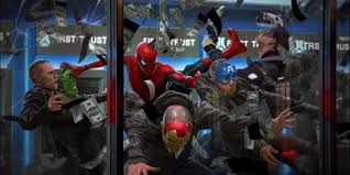 We also have concept art featuring alternate designs for iron man's suit in the movie, a couple of awesome looking scarlet spiders, and various takes on the homemade costume which never made it to screen. Check Out A Bunch Of Spider Man Homecoming Concept Art