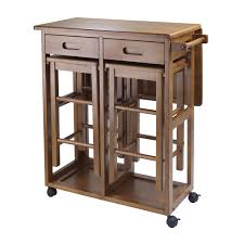 Winsome Space Saver 3 Piece Small Table With 2 Nesting Stools Dining Room Furniture Sets Space Saver Table Kitchen Dining Furniture