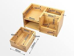 Maybe you would like to learn more about one of these? Desk Organiser Pen Holder And Drawer Desk Tidy Of 4 Compartments Made Of Natural Bamboo Amazon Desk Organization Diy Desk Organization Wooden Desk Organizer