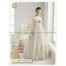 Aini 130901, gamis pesta anak yang sederhana tapi elegan | sms/ wa: Baju Gaun Pesta Muslim Anak