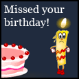 Here is a nice belated birthday card. Free Belated Birthday Ecards Greeting Cards Greetings From 123greetings Com