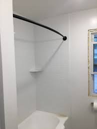 How To Install A Shower Curtain Rod On A Tile Wall Shower Curtain Rods Installing Curtain Rods Glass Tile Shower