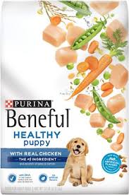 purina beneful healthy puppy with real chicken dry dog food 14 lb bag