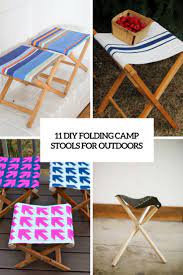 They will not only make your camping experience a great one but will also help you cut down on unnecessary expenses whenever you decide to stay outdoors. 11 Diy Folding Camp Stools For Outdoors Shelterness