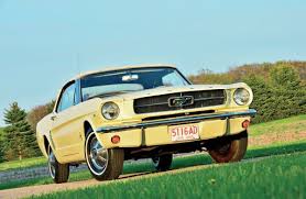 Image result for Phoenician Yellow 1964 Mustang