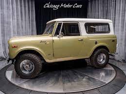 For sale is my 1971 scout 800b. Used 1970 International Harvester Scout For Sale 27 800 Chicago Motor Cars Stock 378153