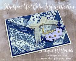 Demonstrator, the contents of this blog are my sole responsibility. Herringbone Background Card Online Stamp A Stack Now Available Stamp Happy Jacque Williams Stampin Up Demonstrator