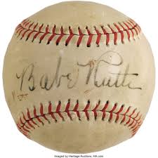 Plus size one piece swimsuits. 1940 S Babe Ruth Single Signed Baseball The Bambino Makes Full Use Lot 19024 Heritage Auctions