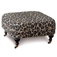 It excites the senses and gives a contrast to the upper. Luxury Animal Print Ottomans Perigold