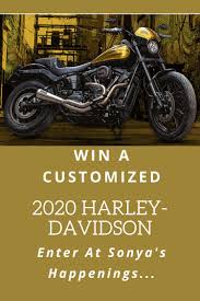 Win A Customized Harley Davidson Harley Davidson Harley Win
