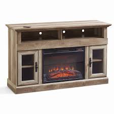 Apart from being a stylish media stand, it brings the cozy ambiance of a natural fireplace to your home without all the smoke or constant maintenance. Better Homes Gardens Crossmill Fireplace Media Console For Tvs Up To 60 Weathered Finish Walmart Com Walmart Com