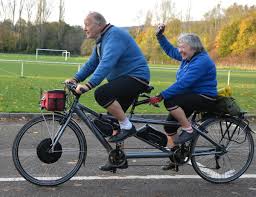 Tandem cycling is a discontinued track cycling event at the olympics, though tandem cycling is an event at the paralympics. 177 Years And Still Cycling This Couple Finished 1000 Miles On A Tandem We Love Cycling Magazine