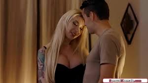 Busty tgirl Aubrey Kate meets a guy in a bar and seduces him.The trans  gives him a bj and he sucks her big tits.He licks her ass and anal fucks  her -