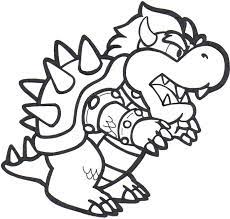 Showing 12 coloring pages related to in the later games a new character named luigi was introduced alongside mario. Bowser Coloring Page Dragon Coloring Pages Bowser Create A Comic