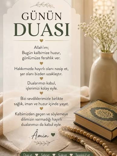 G�n�n Duas� - 05.09.2026