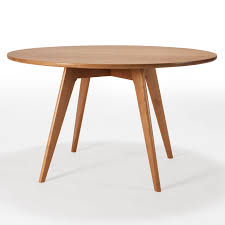hand crafted round kitchen table, mid