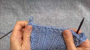 maschen elastisch abketten mit umschlag stretchy bind off with yarn over stricken lernen youtube