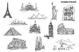 The Wonders Of The World Hand Draw Wonders Of The World How To Draw Hands Star Wars Drawings