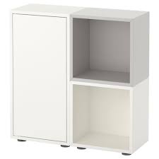 You are viewing image #3 of 23, you can see the complete gallery at the bottom below. Eket Cabinet Combination With Feet White Grey Ikea