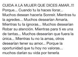 Cuida A Tu Mujer Frases Bonitas Frases Inteligentes Frases De Pareja