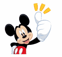 Mickey mouse is a funny animal cartoon character and the mascot of the walt disney company. Mickey Mouse Gifs Tenor