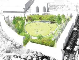 In Situ 2013 Bale Landhof Une Clairiere Partagee Basel Ch Via Landscape Architecture Plan Landscape Architecture Design Landscape Architecture Diagram