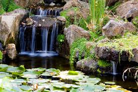 Build the backyard waterfall look spread a layer of gravel over the hardware cloth. Five Tips For Creating Natural Looking Waterfalls Csmonitor Com