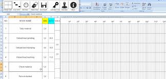 Lean Tool Standardized Work Combination Table Swct