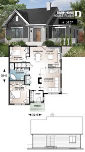 Ranch house plans tend to be simple, wide, 1 story dwellings. Discover The Plan 3127 Rosewood Which Will Please You For Its 2 Bedrooms And For Its Craftsman Northwest Styles Basement House Plans Sims House Design Craftsman House Plans