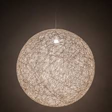 Meyda Tiffany 199812 Yarn Ball Modern Chrome 32 Drop Ceiling Light Fixture Mey 199812