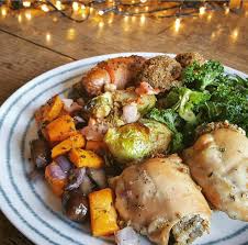 Maple glazed ham · 3. The Ultimate Performance Christmas Dinner Recipes