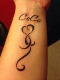 Tattoos that represent love for parents. Latest Tattoo For My Neice Symbol Means Love Life Loyalty On My Left Wrist Creative Tattoos Latest Tattoos Tattoos