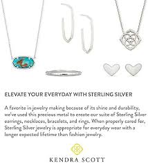 Kendra Scott Silver Necklace