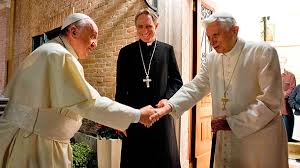Image result for pope francis benedict