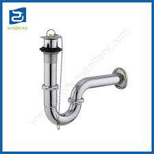 In the sanitation sector, a while traps for kitchen sinks, showers or bath tubs are not usually visible, those on wash basins protrude into the room. China Sink Siphon For Bath Wash Basin Drain And P Trap Set China Drain And P Trap Set Pop Up Waste Drain Set