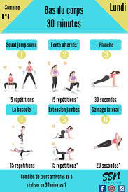 Intérieur et l'extérieur des jambes… partenaire a : 3 Mois Pour Retrouver La Forme Semaine 4 Seance 1 Sport Sante Nutrition