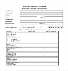 The amount for which insurance cover is required should be adequately mentioned. Free 14 Sample Insurance Proposal Templates In Excel Pdf Ms Word Google Docs Pages