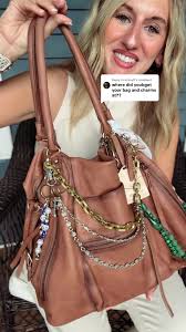 Free People Emerson Tote Bag Saddle