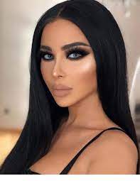 Blue Eyes Dark Hair Dark Makeup Miladies Net Dark Hair Makeup Hair Makeup Dark Makeup