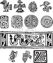 On symbols and the palaeolithic. Amerikanischen Kultur Symbol Editable Vektor Illustration Leinwandbilder Bilder Condor Authentisch Peru Myloview De