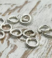 6mm 16 Gauge Sterling Silver Jump Rings